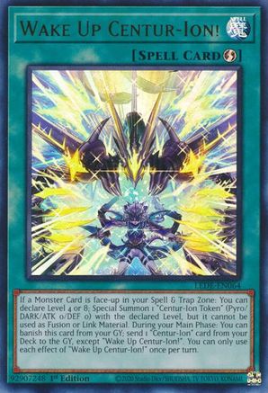 Wake Up Centur-Ion! [LEDE-EN064] Ultra Rare - Trinity Hobby