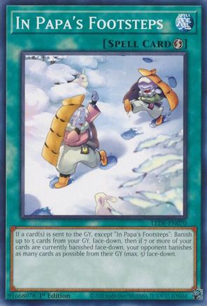 In Papa's Footsteps [LEDE-EN070] Common - Trinity Hobby