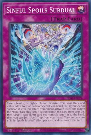 Sinful Spoils Subdual [LEDE-EN074] Common - Trinity Hobby