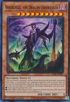 Vouiburial, the Dragon Undertaker [LEDE-EN087] Ultra Rare - Trinity Hobby