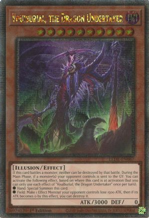 Vouiburial, the Dragon Undertaker (Quarter Century Secret Rare) [LEDE-EN087] Quarter Century Secret Rare - Trinity Hobby