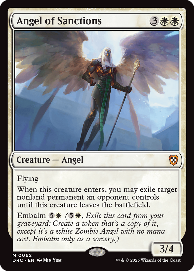 Angel of Sanctions [Aetherdrift Commander] - Trinity Hobby