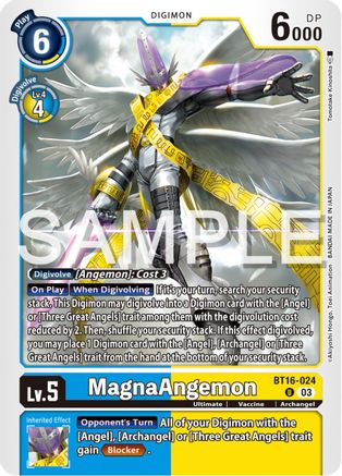 MagnaAngemon [BT16-024] [Beginning Observer] - Trinity Hobby