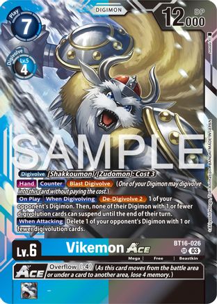 Vikemon Ace [BT16-026] [Beginning Observer] - Trinity Hobby