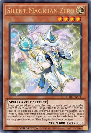 Silent Magician Zero [LEDE-ENSP1] Ultra Rare - Trinity Hobby