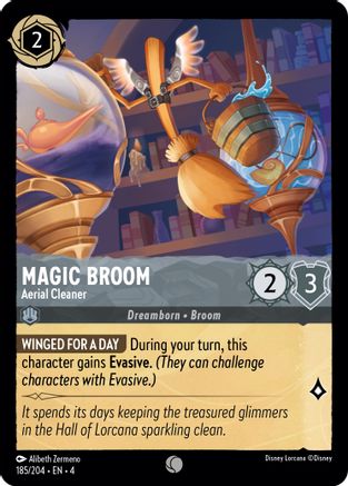 Magic Broom - Aerial Cleaner (185/204) [Ursula's Return] - Trinity Hobby