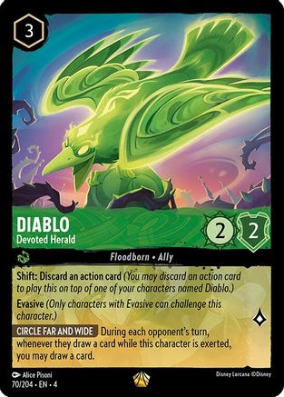 Diablo - Devoted Herald (70/204) [Ursula's Return] - Trinity Hobby