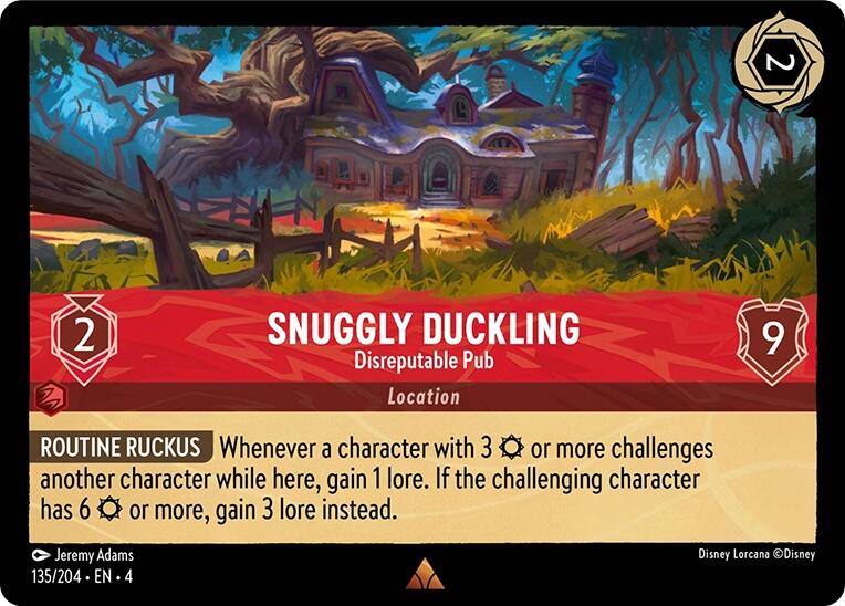 Snuggly Duckling - Disreputable Pub (135/204) [Ursula's Return] - Trinity Hobby