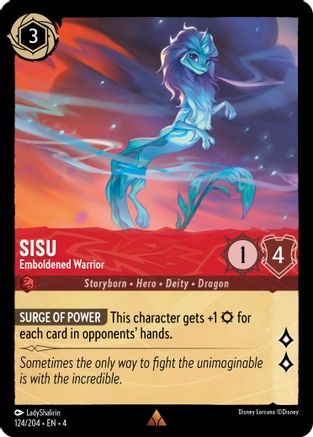 Sisu - Emboldened Warrior (124/204) [Ursula's Return] - Trinity Hobby