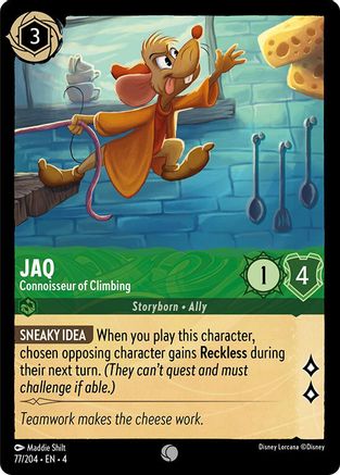 Jaq - Connoisseur of Climbing (77/204) [Ursula's Return] - Trinity Hobby