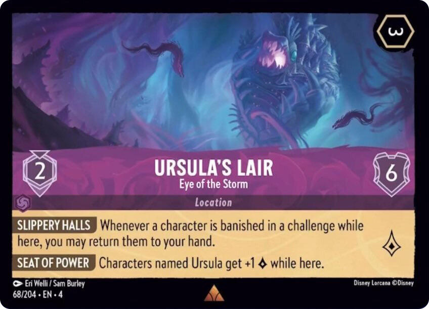 Ursula's Lair - Eye of the Storm (68/204) [Ursula's Return] - Trinity Hobby