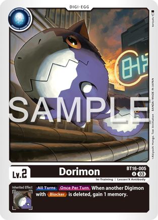 Dorimon [BT16-005] [Beginning Observer] - Trinity Hobby