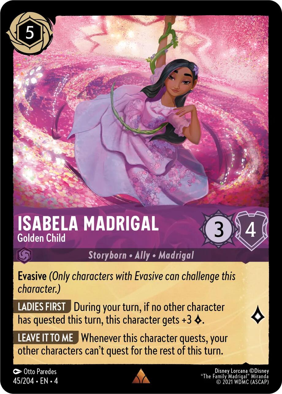Isabela Madrigal - Golden Child (45/204) [Ursula's Return] - Trinity Hobby
