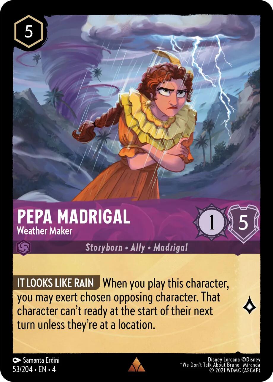 Pepa Madrigal - Weather Maker (53/204) [Ursula's Return] - Trinity Hobby