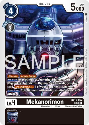 Mekanorimon [BT16-057] [Beginning Observer] - Trinity Hobby