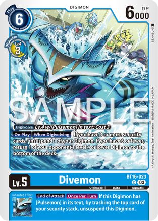 Divemon [BT16-023] [Beginning Observer] - Trinity Hobby