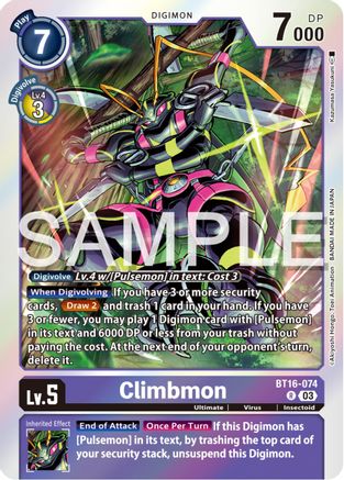 Climbmon [BT16-074] [Beginning Observer] - Trinity Hobby