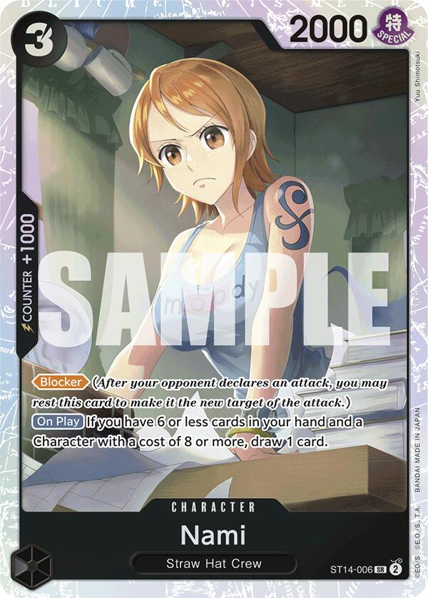 Nami (ST14-006) - [Starter Deck 14: 3D2Y] Foil - Trinity Hobby