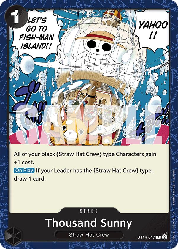 Thousand Sunny (ST14-017) - [Starter Deck 14: 3D2Y] - Trinity Hobby