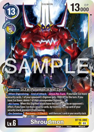 Shroudmon [BT16-080] [Beginning Observer] - Trinity Hobby