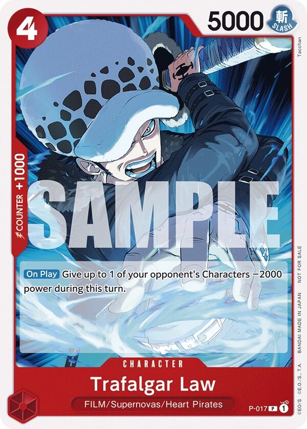 Trafalgar Law (Tournament Pack Vol. 7) (P-017) - [One Piece Promotion Cards] - Trinity Hobby