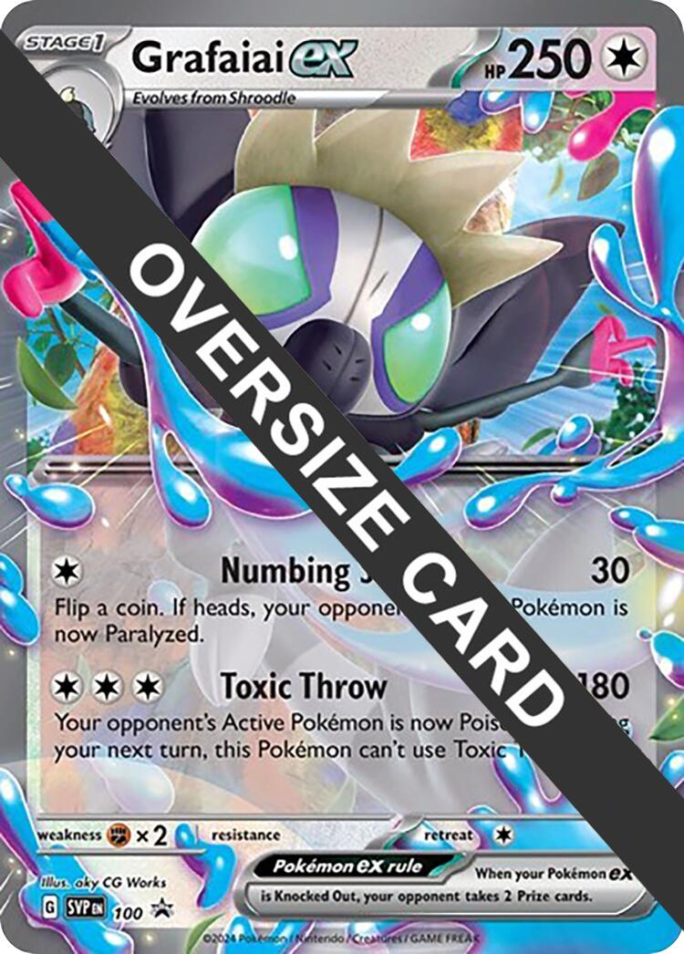 Grafaiai ex (100) (Jumbo Card) [Scarlet & Violet: Black Star Promos] - Trinity Hobby
