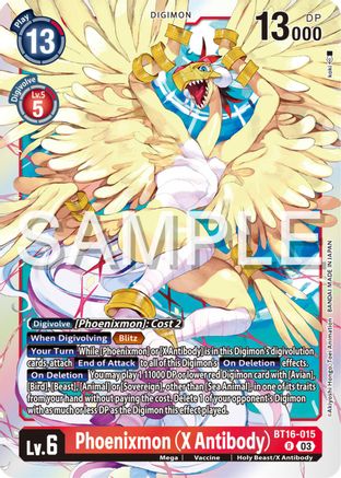 Phoenixmon (X Antibody) [BT16-015] [Beginning Observer] - Trinity Hobby