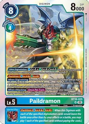 Paildramon [BT16-025] [Beginning Observer] - Trinity Hobby