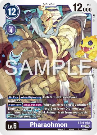 Pharaohmon [BT16-078] [Beginning Observer] - Trinity Hobby