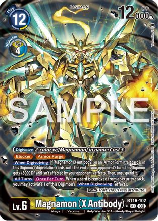 Magnamon (X Antibody) [BT16-102] (Alternate Art) [Beginning Observer] - Trinity Hobby