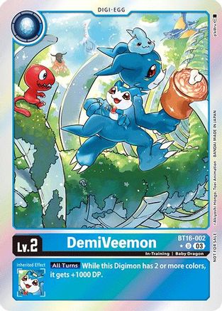 DemiVeemon [BT16-002] (Box Promotion Pack: Beginning Observer) [Beginning Observer Promos] - Trinity Hobby