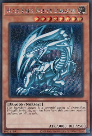Blue-Eyes White Dragon (Secret Rare) Secret Rare - Trinity Hobby