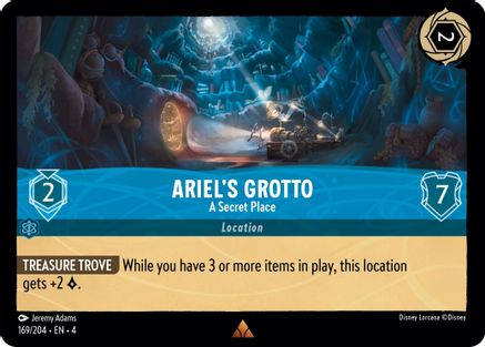 Ariel's Grotto - A Secret Place (169/204) [Ursula's Return] - Trinity Hobby