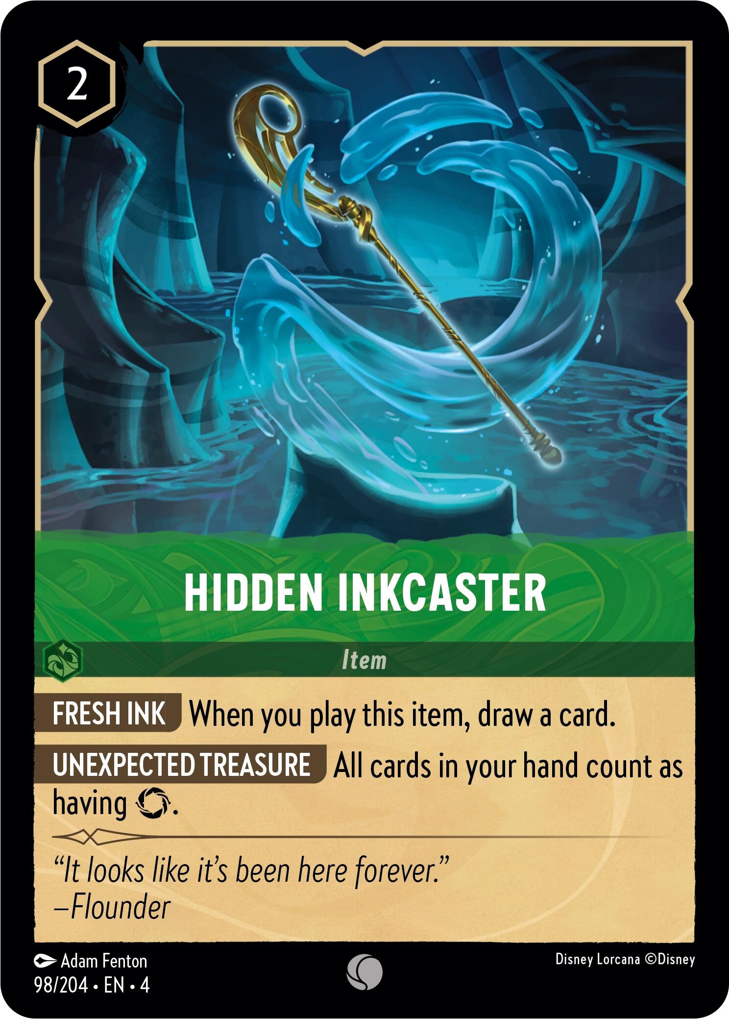 Hidden Inkcaster (98/204) [Ursula's Return] - Trinity Hobby