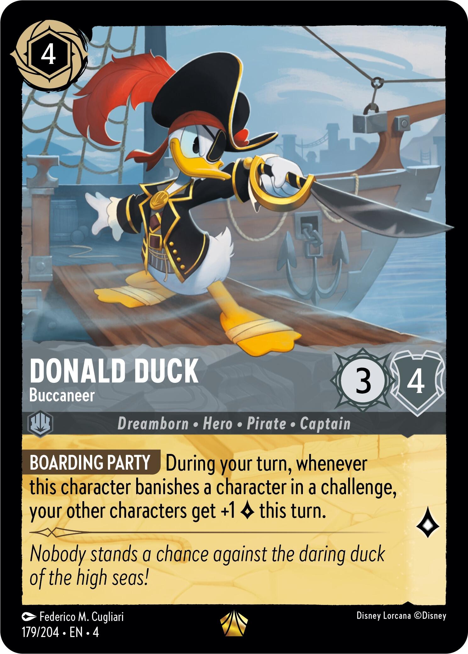 Donald Duck - Buccaneer (179/204) [Ursula's Return] - Trinity Hobby