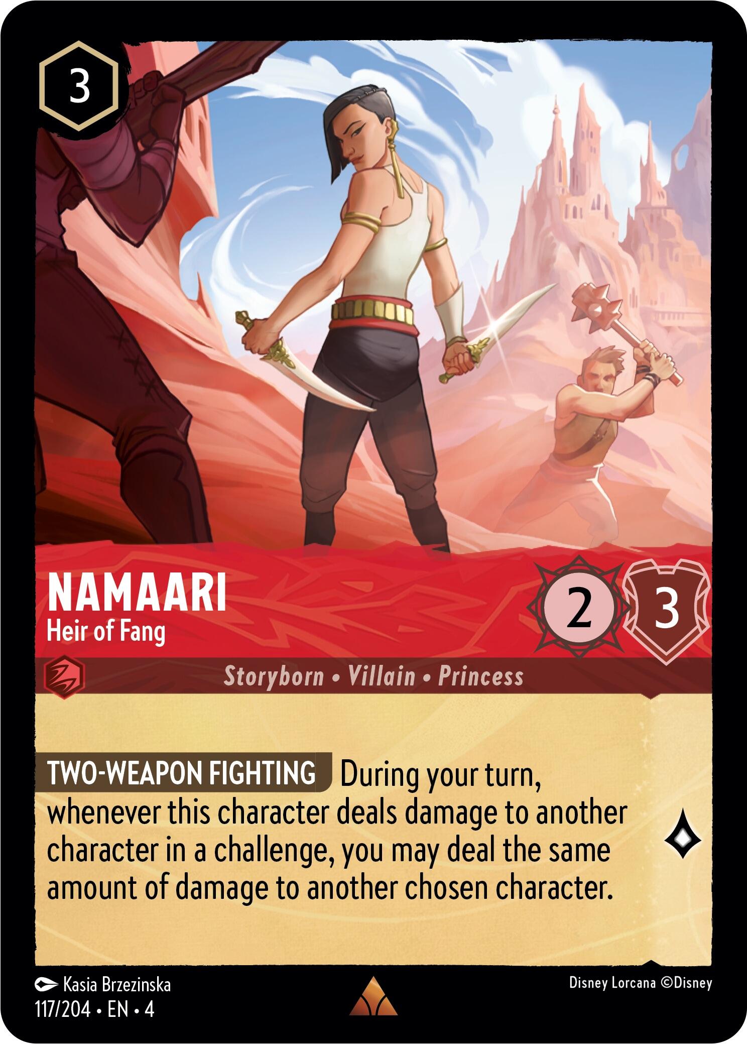Namaari - Heir of Fang (117/204) [Ursula's Return] - Trinity Hobby