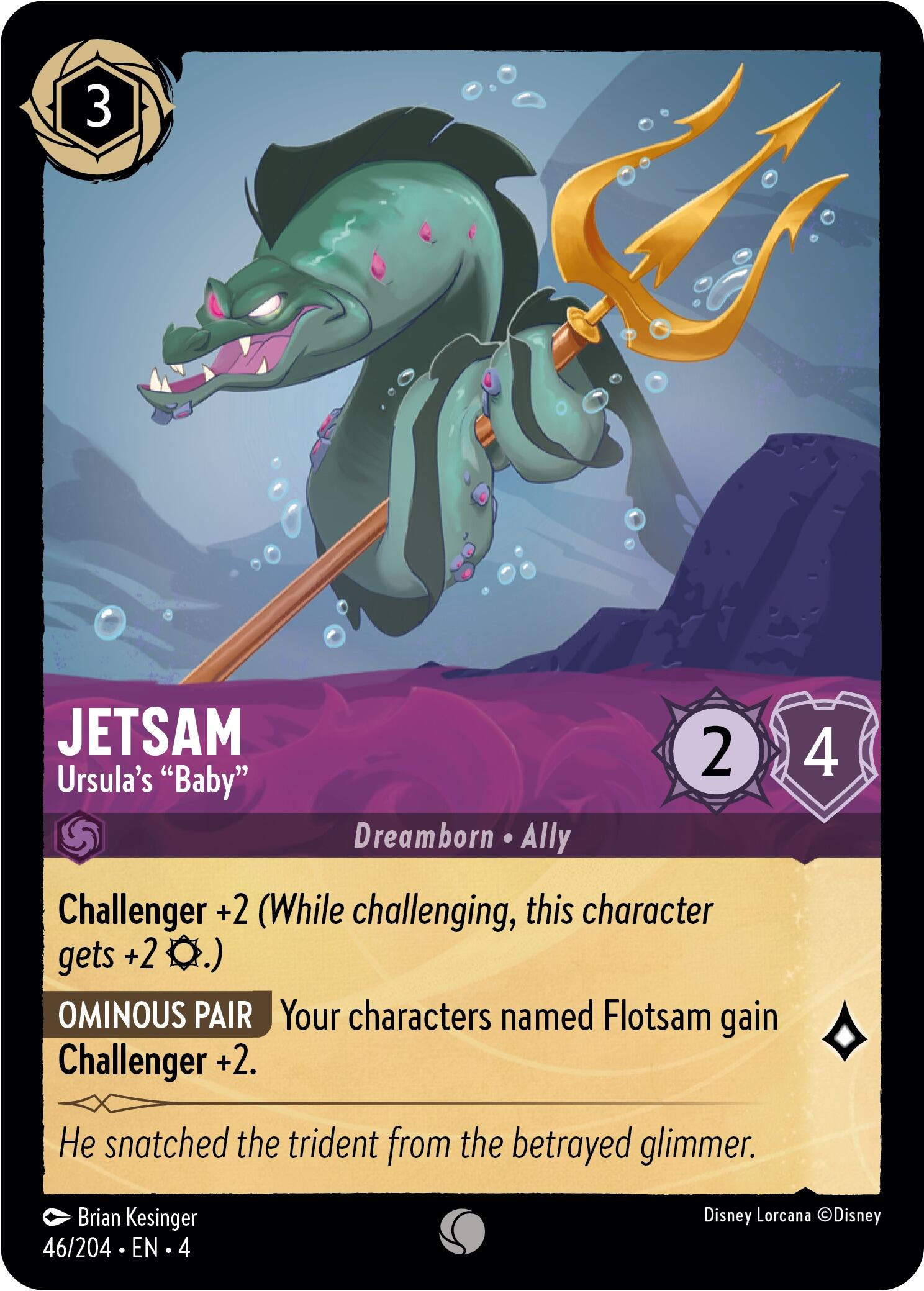 Jetsam - Ursula's "Baby" (46/204) [Ursula's Return] - Trinity Hobby