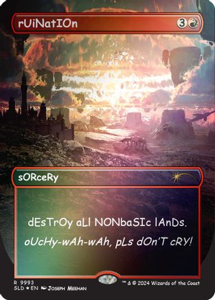 rUiNatIOn (Rainbow Foil) (SLD-9993) - [Secret Lair Drop Series] Foil - Trinity Hobby