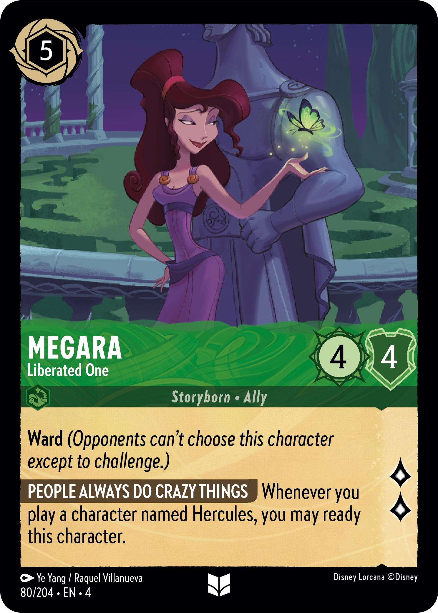 Megara - Liberated One (80/204) [Ursula's Return] - Trinity Hobby