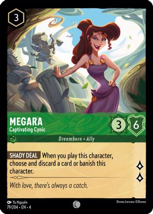 Megara - Captivating Cynic (79/204) [Ursula's Return] - Trinity Hobby