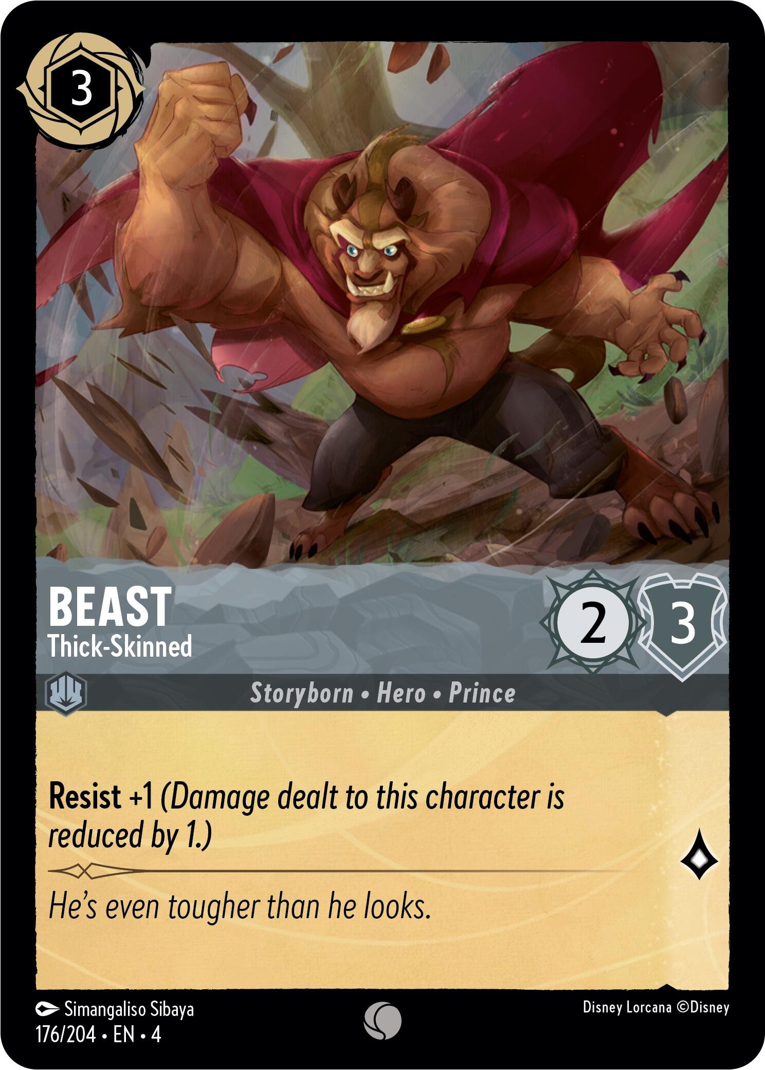 Beast - Thick-Skinned (176/204) [Ursula's Return] - Trinity Hobby