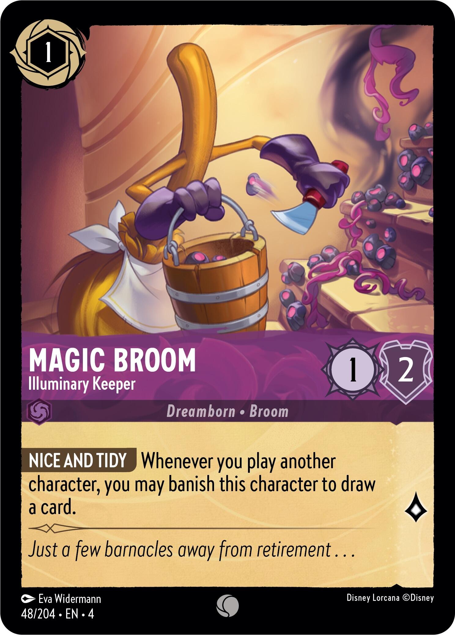 Magic Broom - Illuminary Keeper (48/204) [Ursula's Return] - Trinity Hobby
