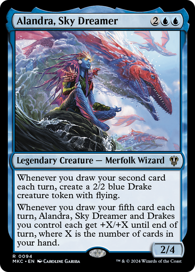 Alandra, Sky Dreamer [Murders at Karlov Manor Commander] - Trinity Hobby