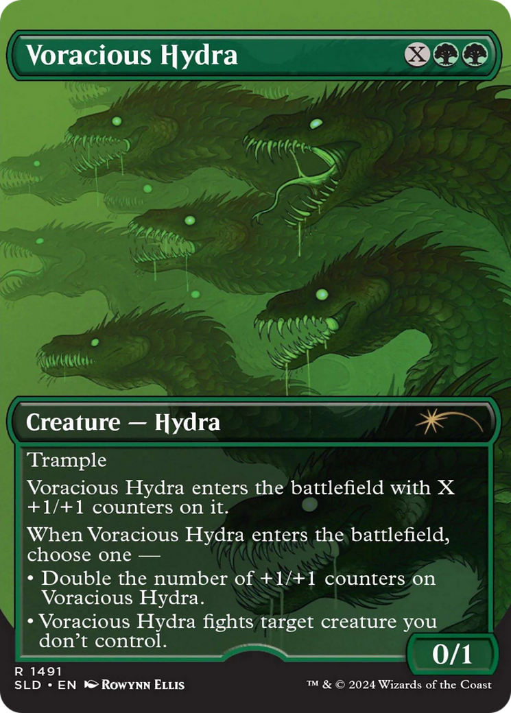Voracious Hydra (Rainbow Foil) [Secret Lair Drop Series] - Trinity Hobby