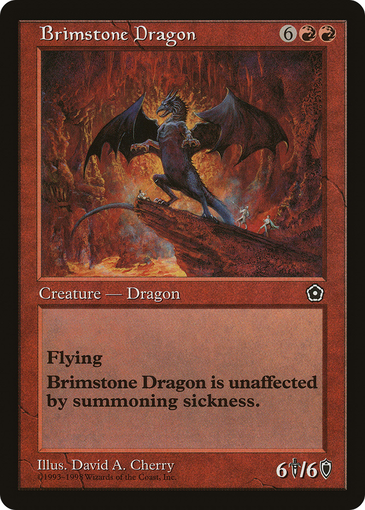 Brimstone Dragon [Portal Second Age] - Trinity Hobby