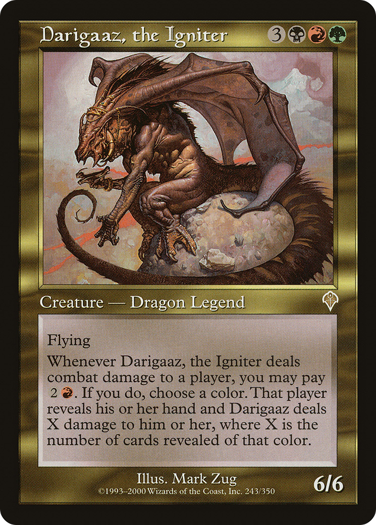 Darigaaz, the Igniter [Invasion] - Trinity Hobby