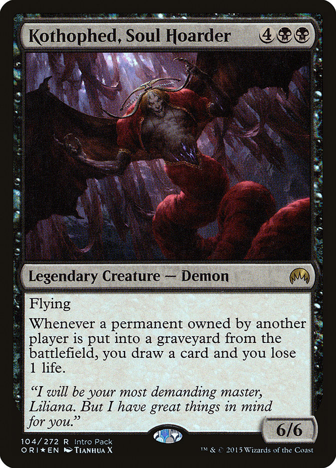 Kothophed, Soul Hoarder (Intro Pack) [Magic Origins Promos] - Trinity Hobby