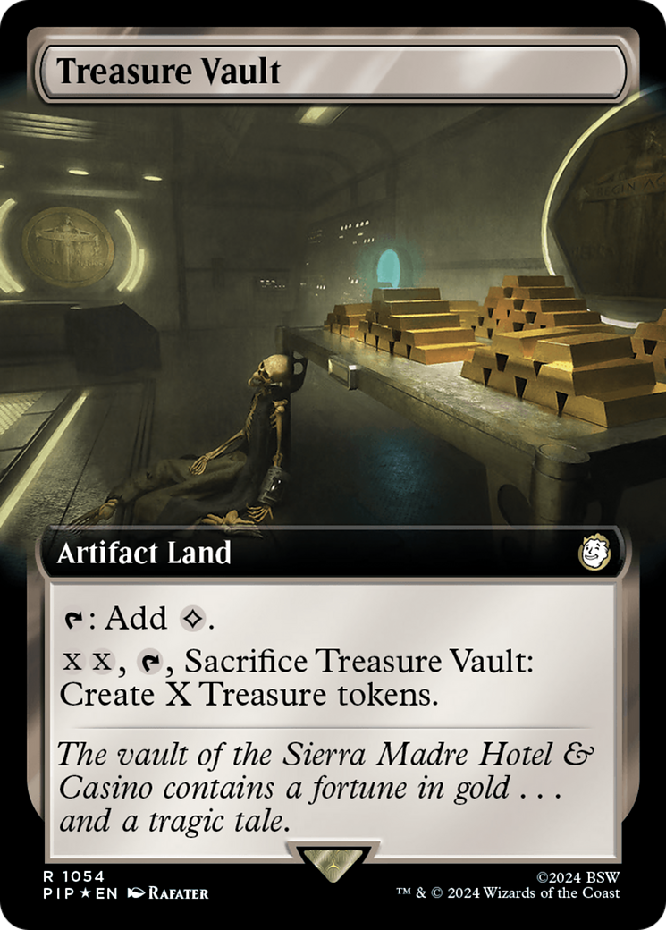 Treasure Vault (Extended Art) (Surge Foil) [Fallout] - Trinity Hobby