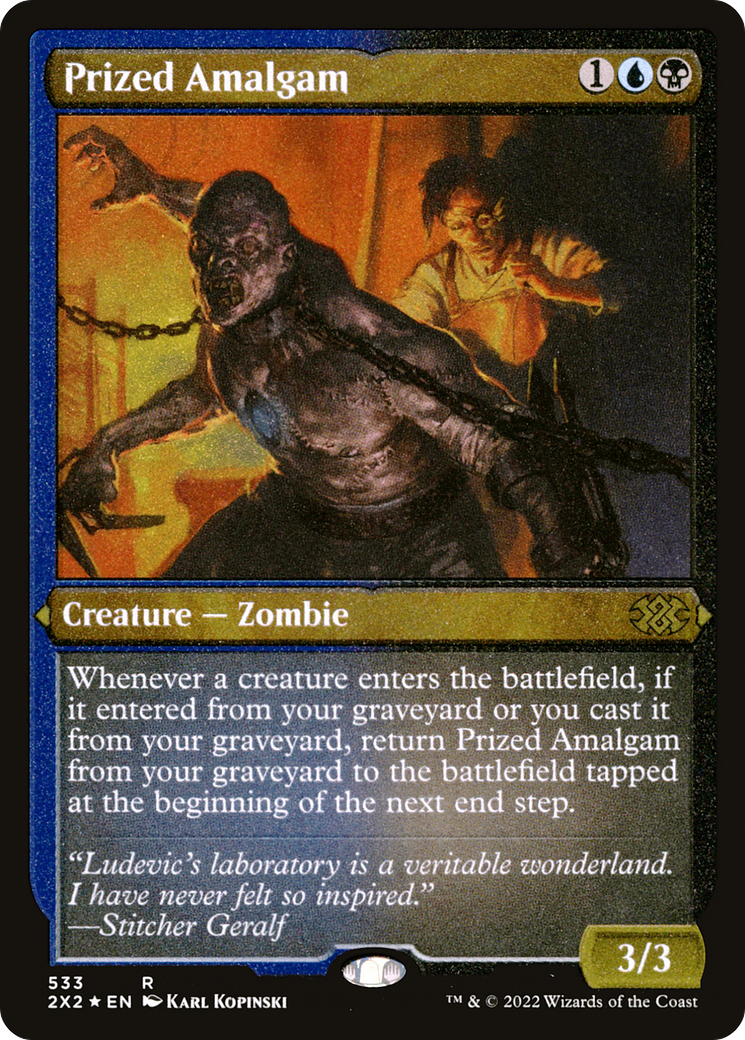 Prized Amalgam (Foil Etched)  [Foil]  (2X2-533) - [Double Masters 2022] - Trinity Hobby