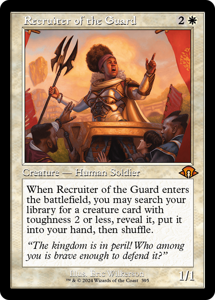 Recruiter of the Guard (Retro) [Modern Horizons 3] - Trinity Hobby